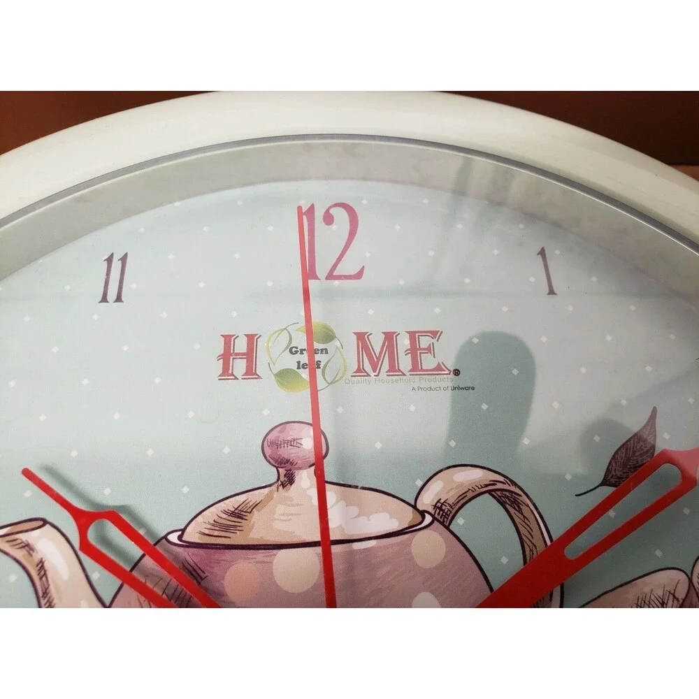 Plastic Round Deco Wall Clock (9.6